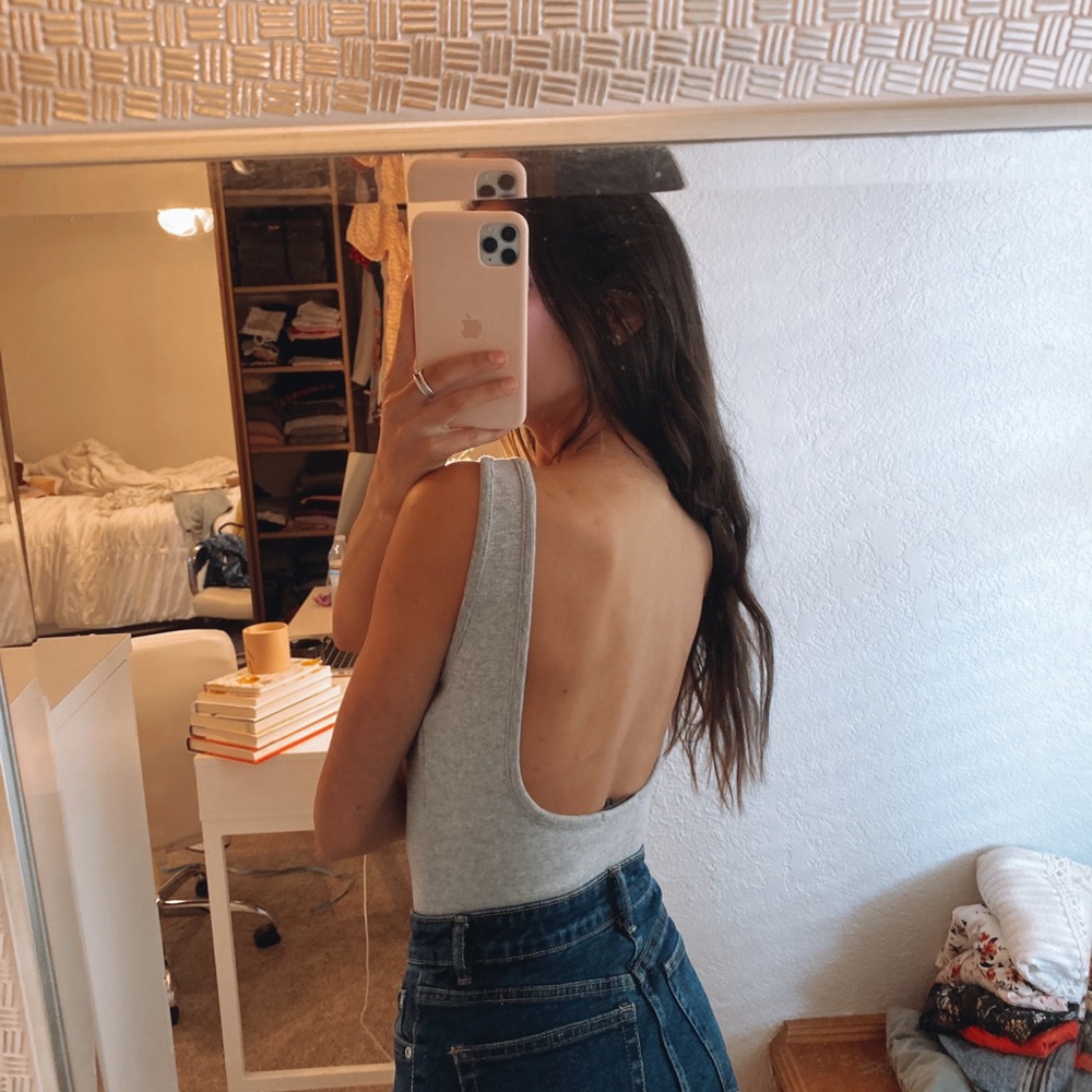 Misguided Open back bodysuit